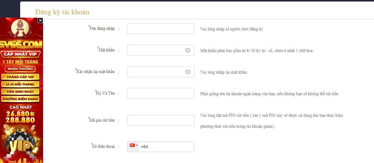Cách chơi game Giáng Sinh May Mắn Ngọt Ngào SV66 siêu cấp 9 Anh em cần đăng ký tài khoản cá cược tại Pragmatic Play SV666