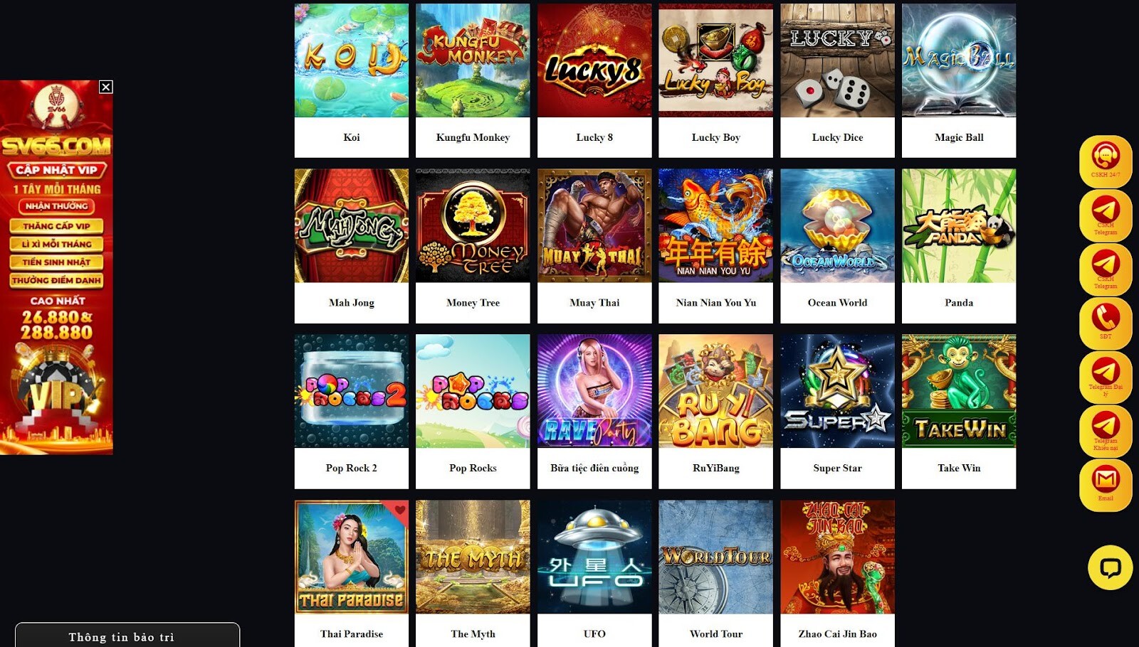 Các biểu tượng trong game RuYiBang không xếp thành đường thắng như thường