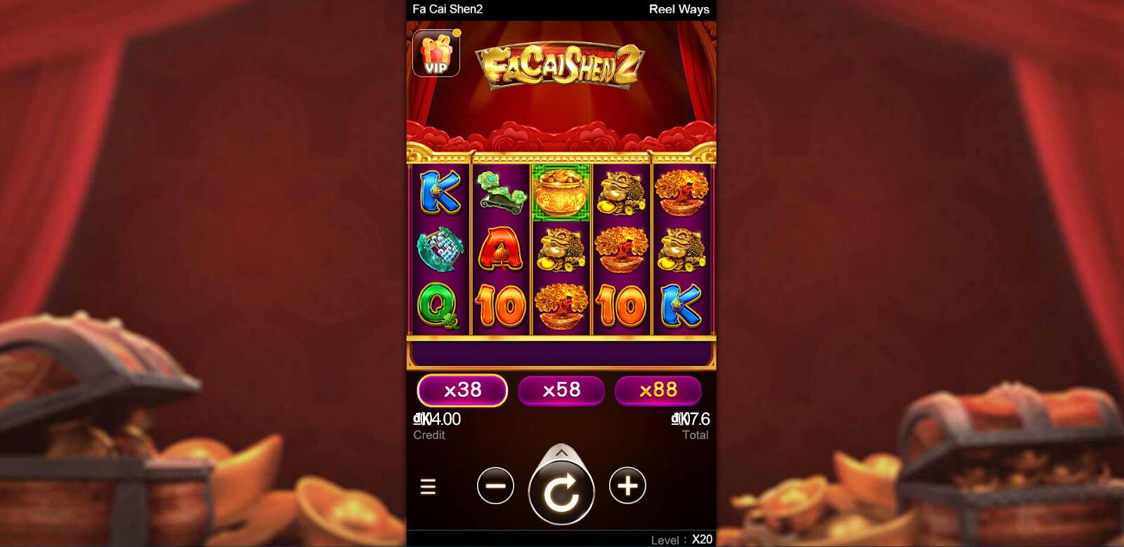 Chơi ngay game Fa Cai Shen 1 + 2 tại SV66 với nhiều phần thưởng hậu hĩnh