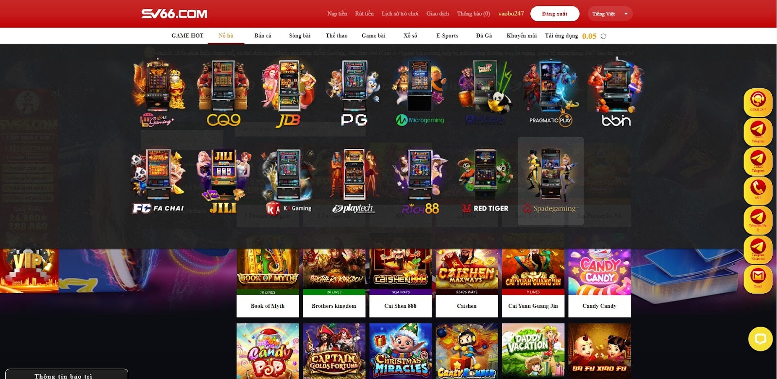 Đánh giá sơ bộ về sảnh game Spadegaming 