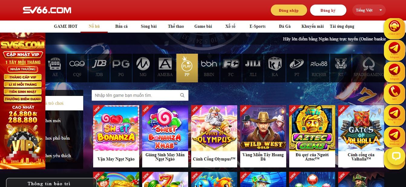 Cách chơi game Giáng Sinh May Mắn Ngọt Ngào SV66 siêu cấp 6 Giới thiệu Pragmatic Play SV666