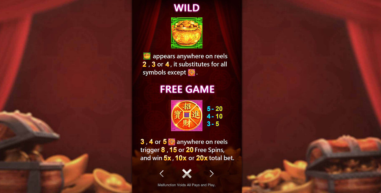 Những biểu tượng trong game Fa Cai Shen 1+2 SV66 mang lại cho bạn nhiều ưu đãi 