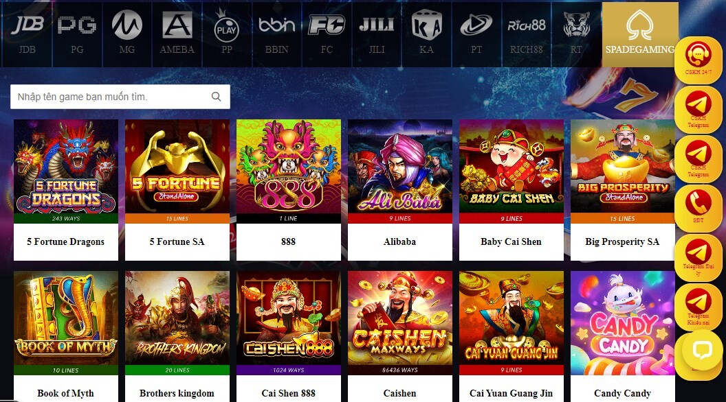 Top88 – Sân chơi đỉnh cao cho anh em cược thủ chính hiệu 21 Spade Gaming là sảnh slot game đổi thưởng mới của nhà cái SV66