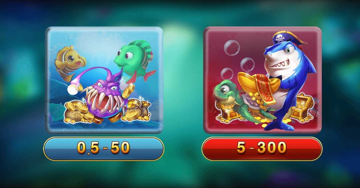 Chơi Cóc Vàng Bắt Cá SV66, bạn sẽ được hệ thống cung cấp 2 sảnh chơi để lựa chọn