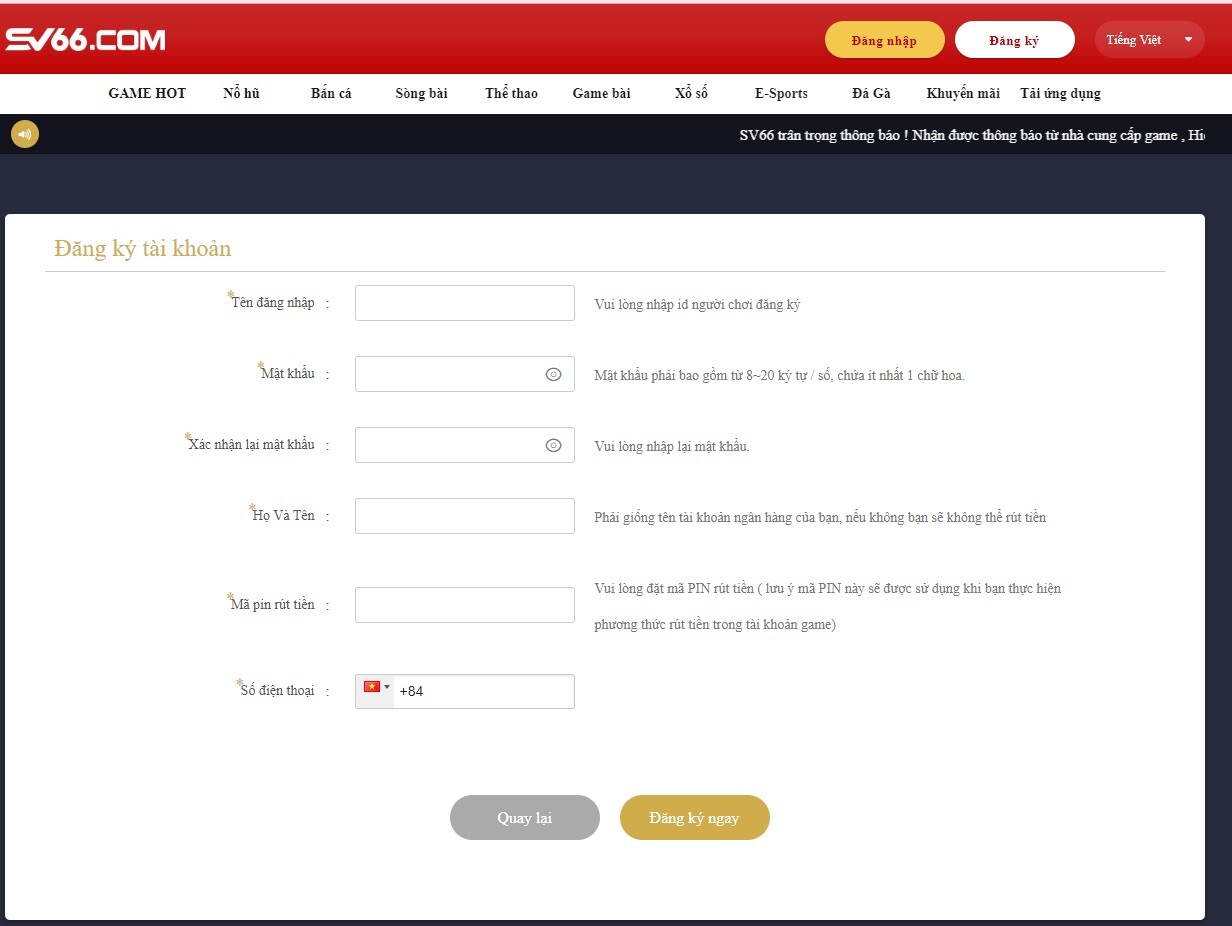 Đại Thánh Bắt Cá SV66 - Tìm hiểu cách chơi game bắn cá hot 9 Hướng dẫn chơi game Đại Thánh Bắt Cá tại nhà cái SV66 dễ hiểu