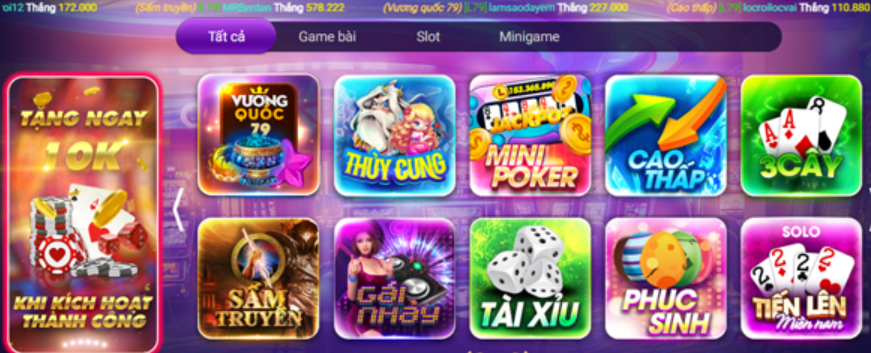 Loc79 Fun - trải nghiệm cực đã ngay hôm nay 10 Dẫn đầu trả thưởng tại Việt Nam hiện nay