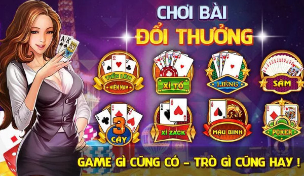 Tổng hợp những game đánh bài đổi tiền thật hấp dẫn nhất