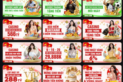 Khuyến mãi SV66 – Ưu đãi khủng cho người chơi cơ hội nhận thưởng lớn